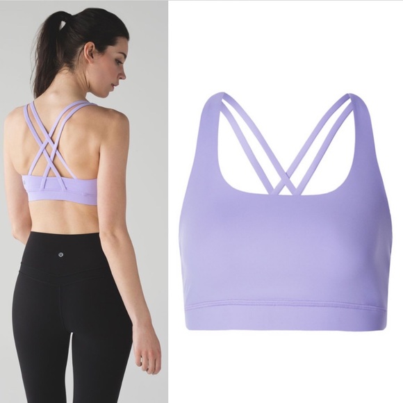 lululemon athletica Other - Lululemon || Energy Bra Lilac Size 8